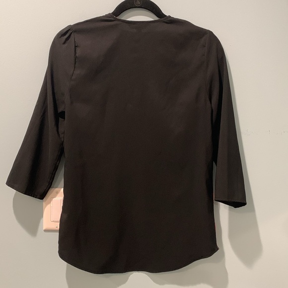 Express Plaid 3/4 Sleeve Top Size X-small - Picture 5 of 5